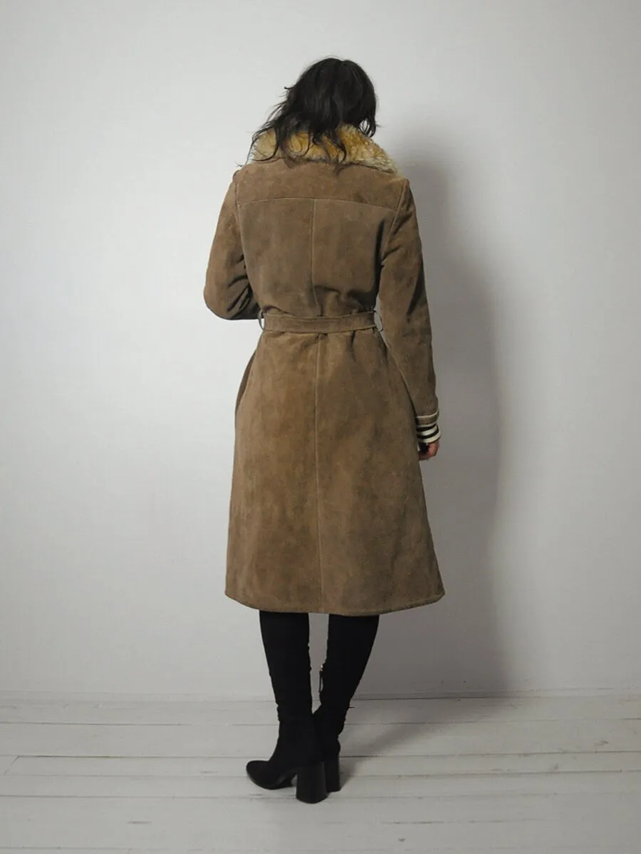 1970's Shearling Penny Lane Coat