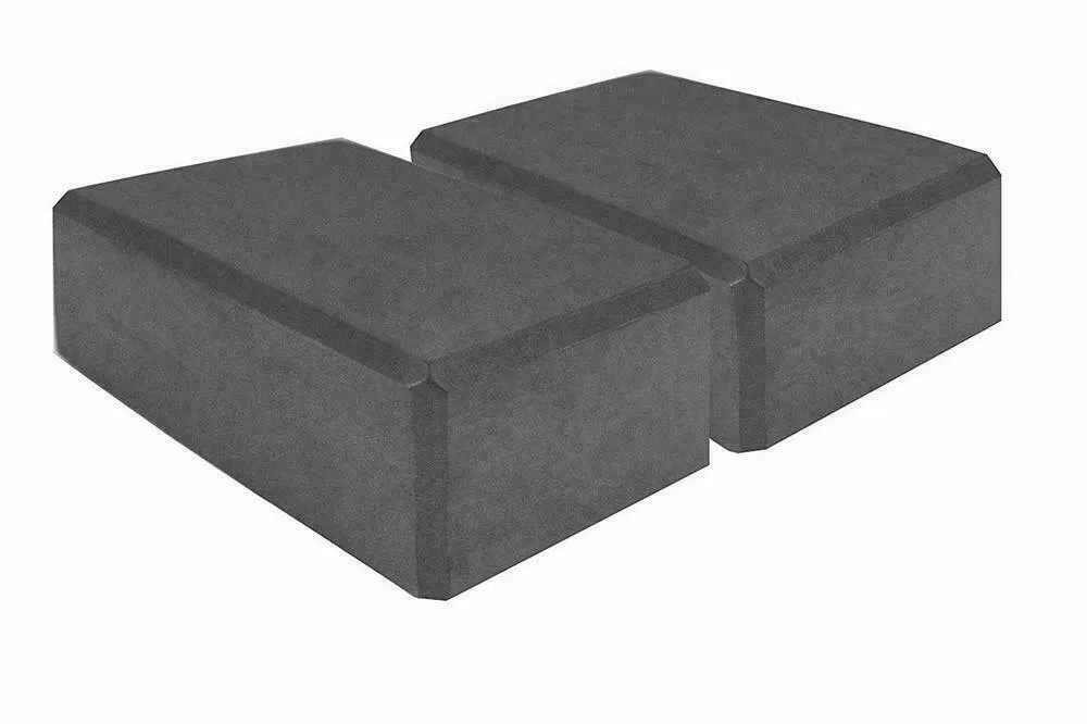 2 x Yoga / Pilates Foam Fitness Stretching Blocks 23 x 14 x 8 CM