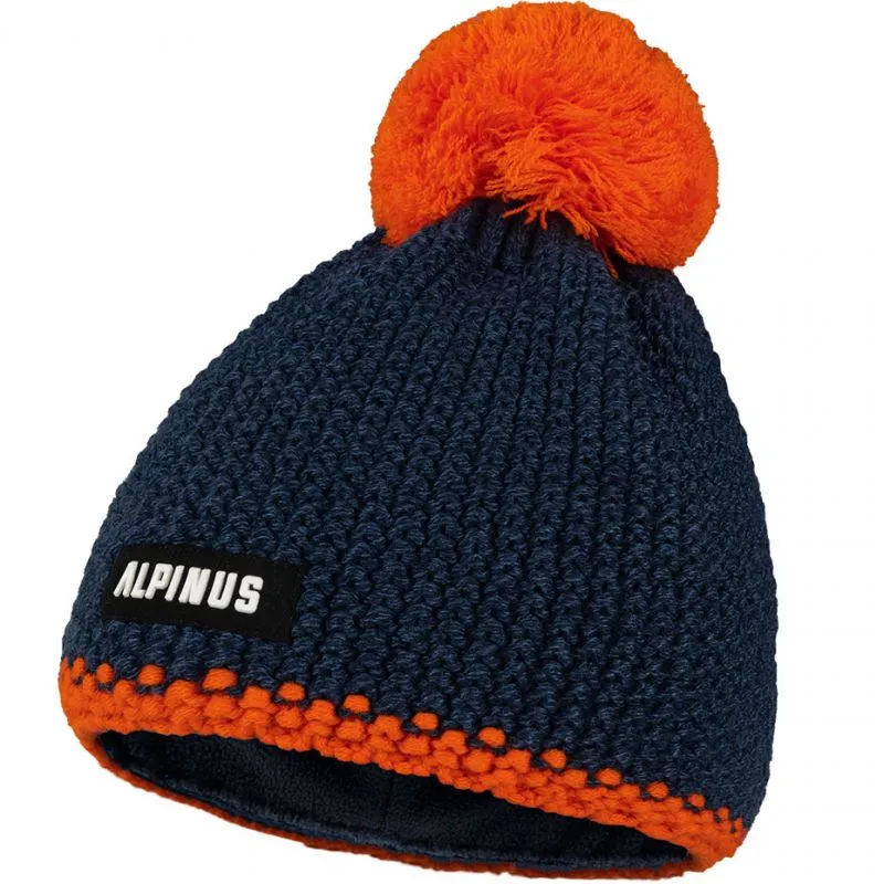 Alpinus Mutenia Hat - Navy Blue/Orange