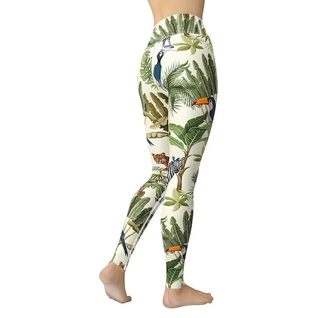 Animal Kingdom Yoga Leggings