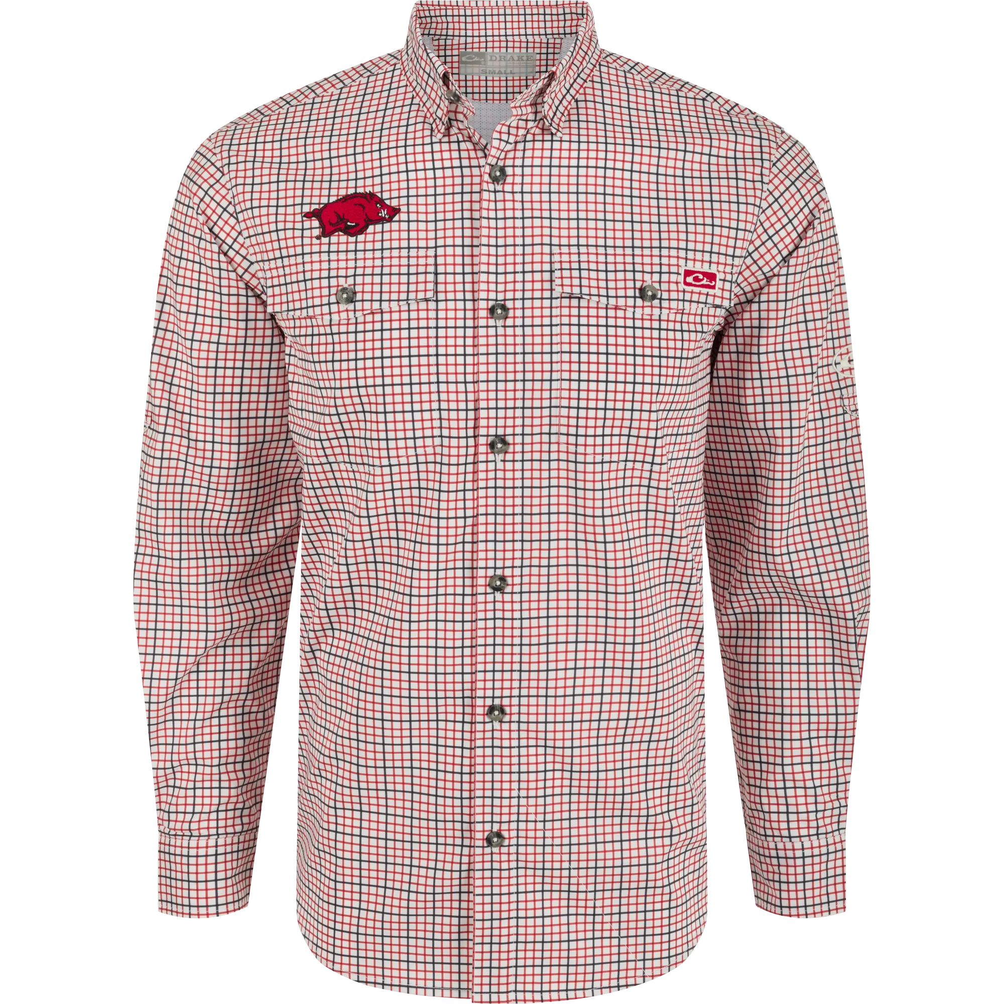 Arkansas Frat Tattersall Long Sleeve Shirt