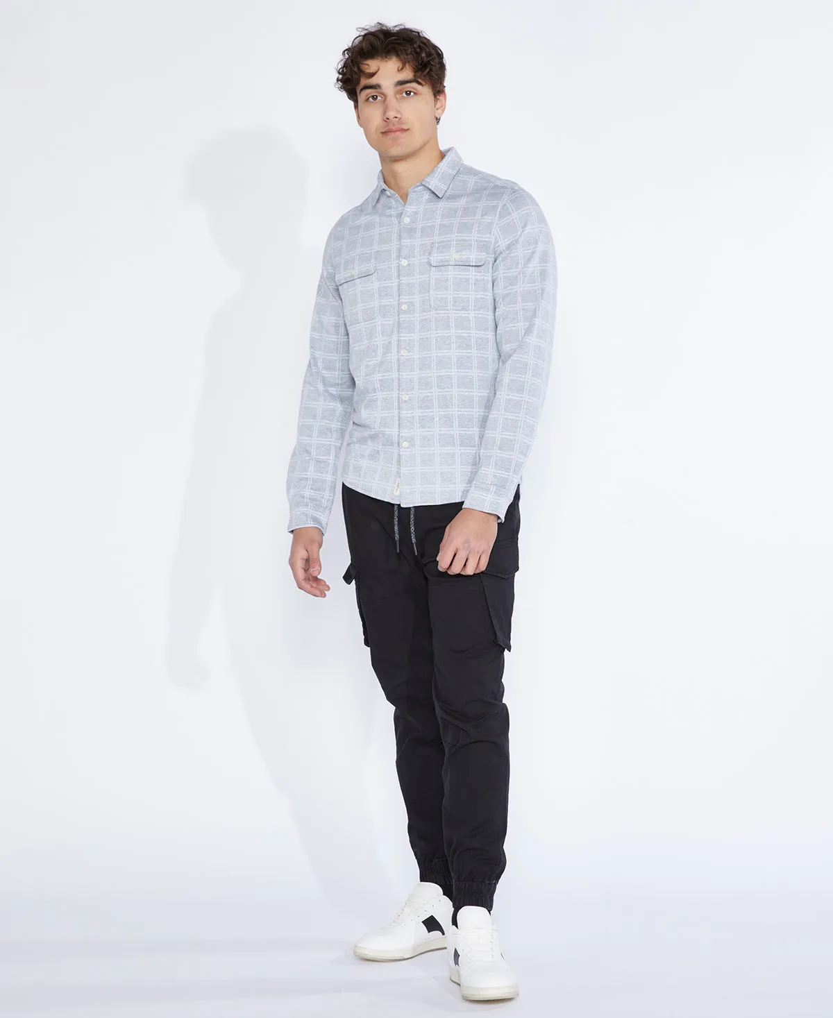 Arthur Knit Shirt (Heather Gray)