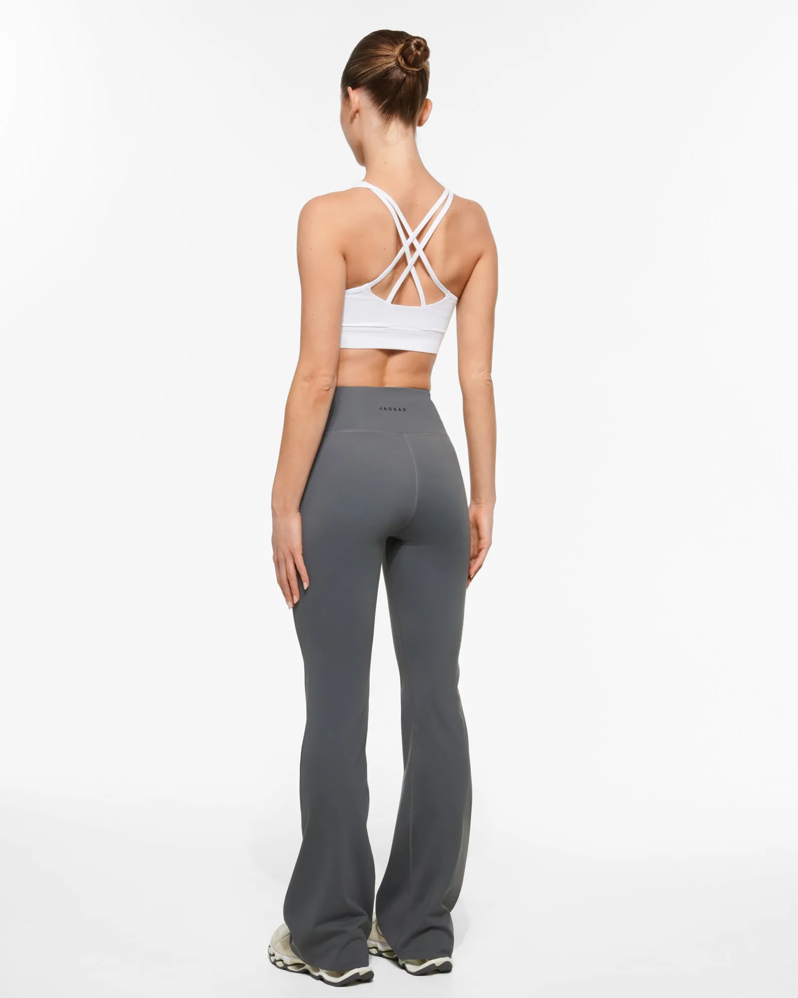 ASTOR ACTIVE FLARE PANT STEEL