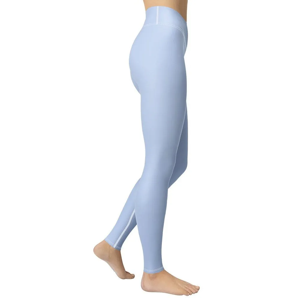 Baby Blue Yoga Leggings