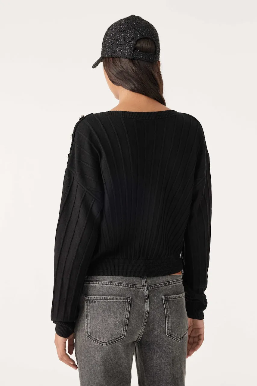 Bash Paris Jynx Jumper in Black