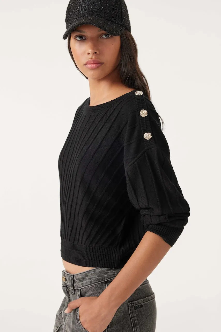 Bash Paris Jynx Jumper in Black