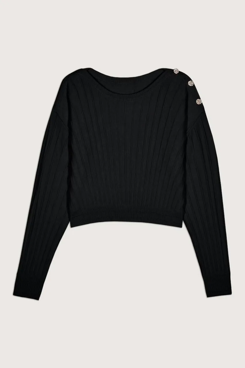 Bash Paris Jynx Jumper in Black