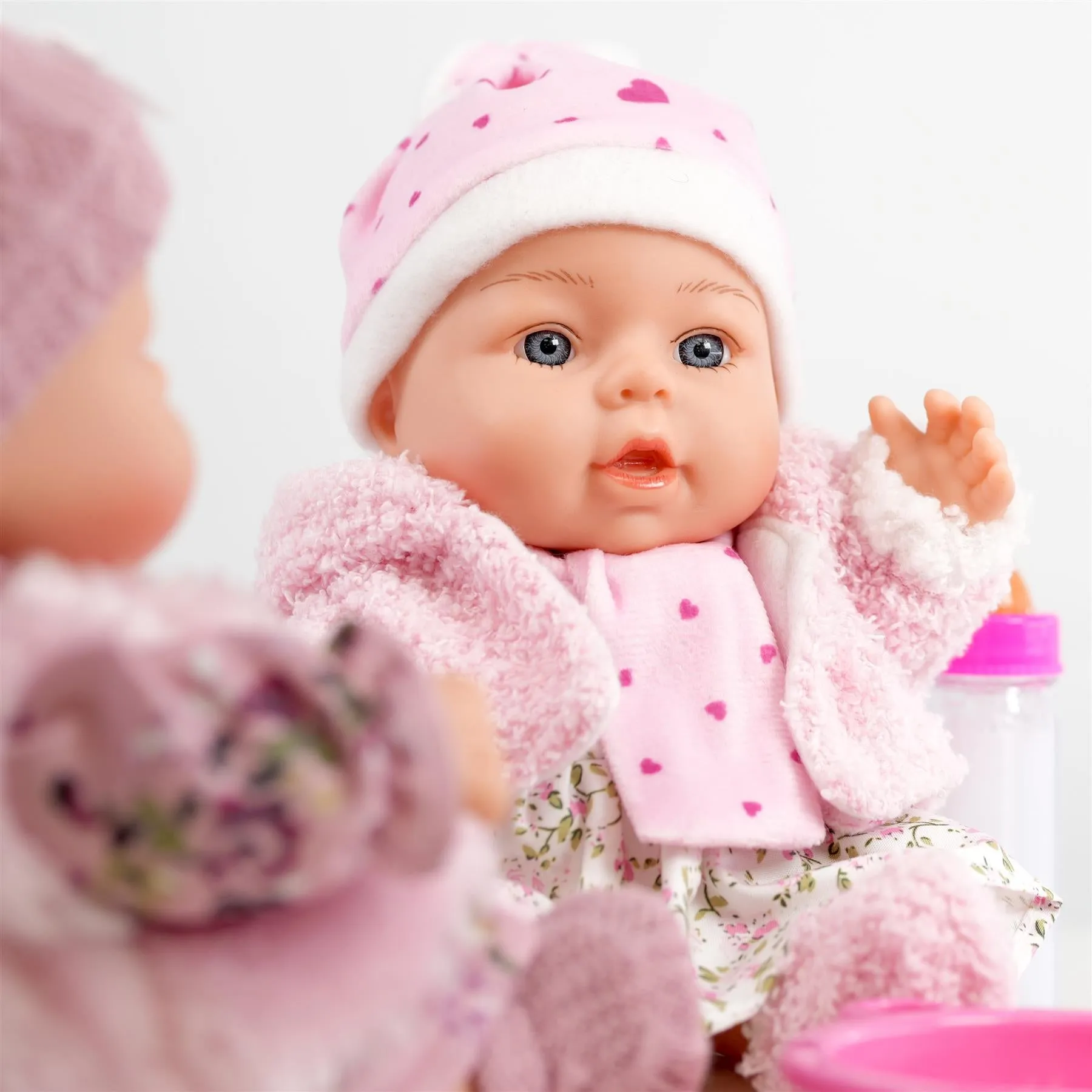 BiBi Twin Baby Dolls "Ella & Emma" (25 cm / 10")