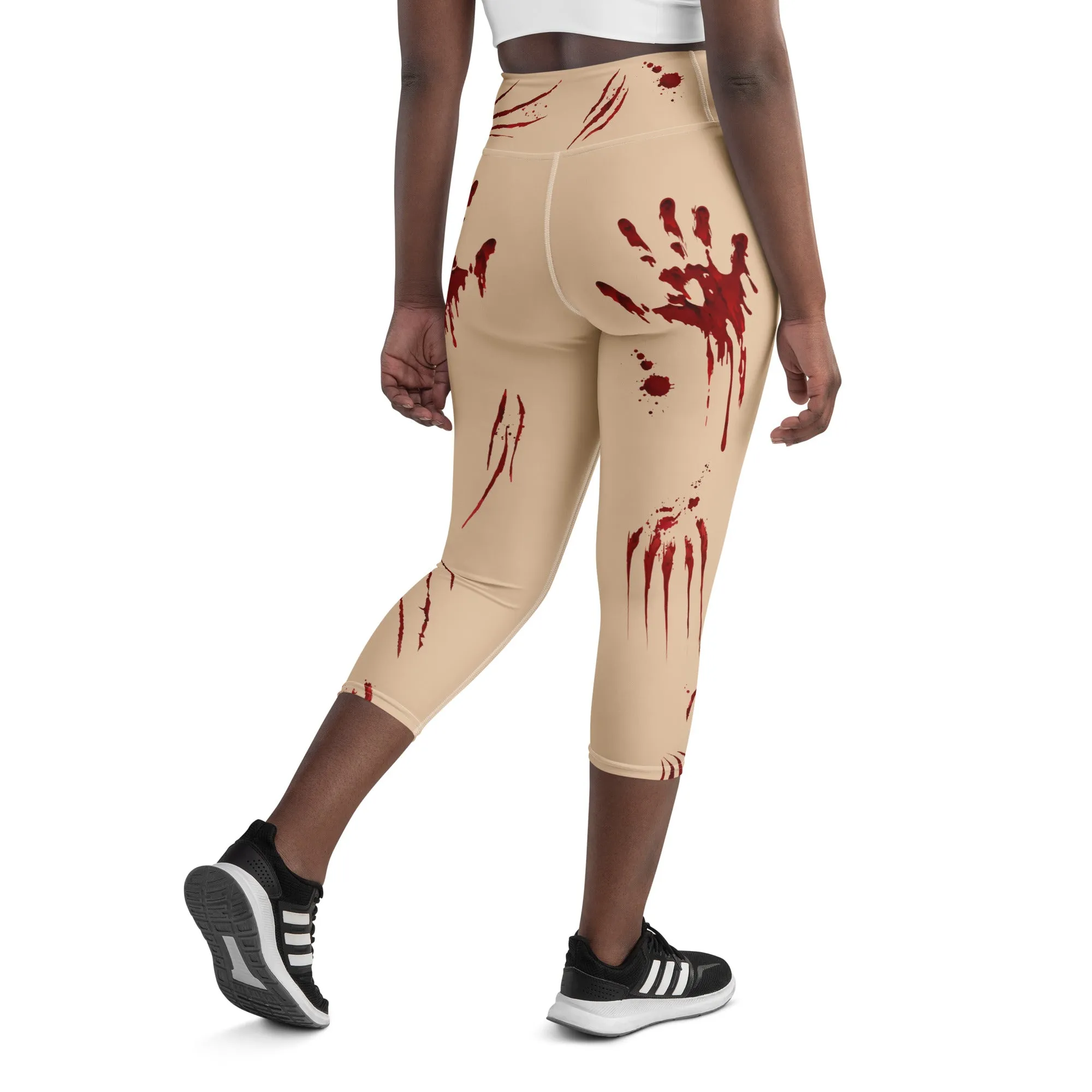 Bloody Halloween Yoga Capris