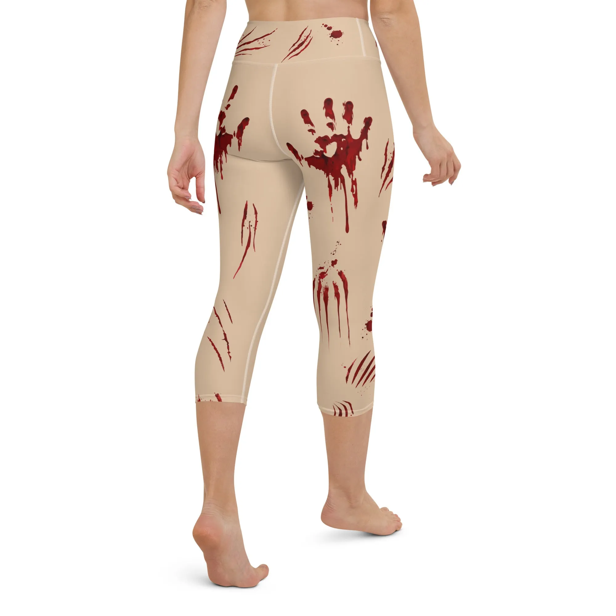 Bloody Halloween Yoga Capris