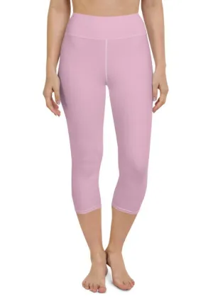 Blush Pink Yoga Capris