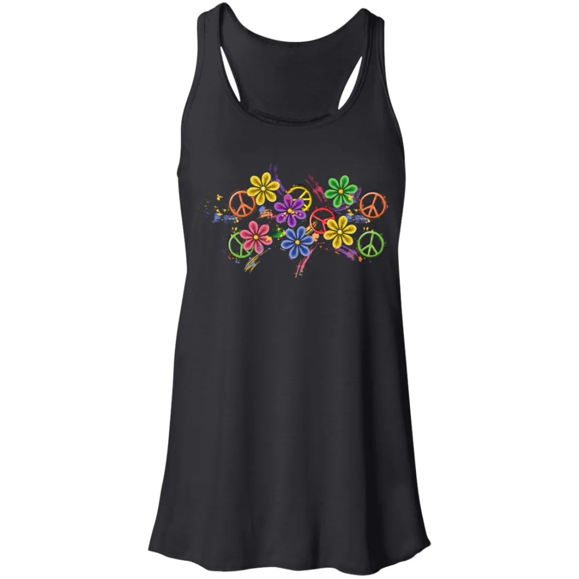 Colorful Daisies Tank