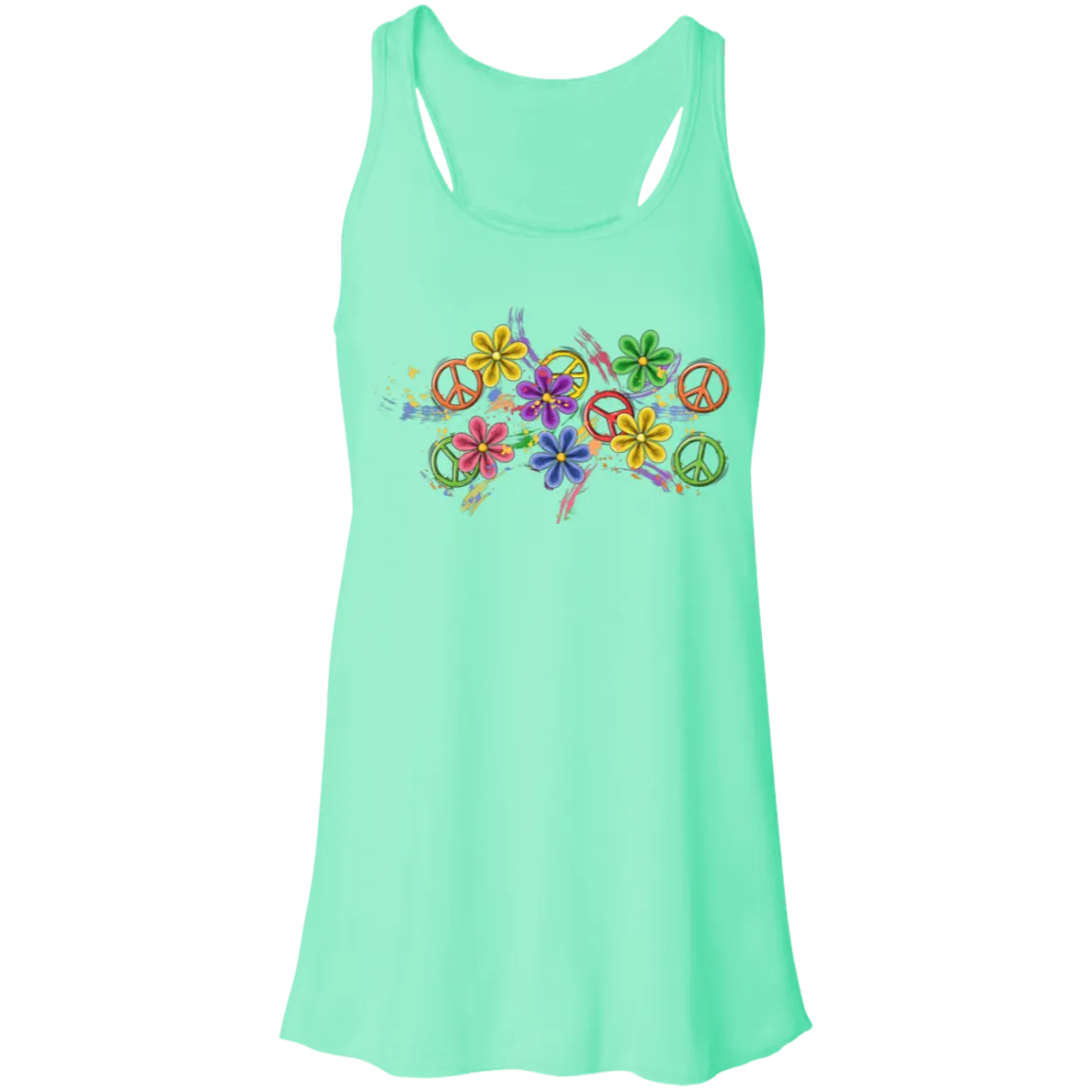 Colorful Daisies Tank