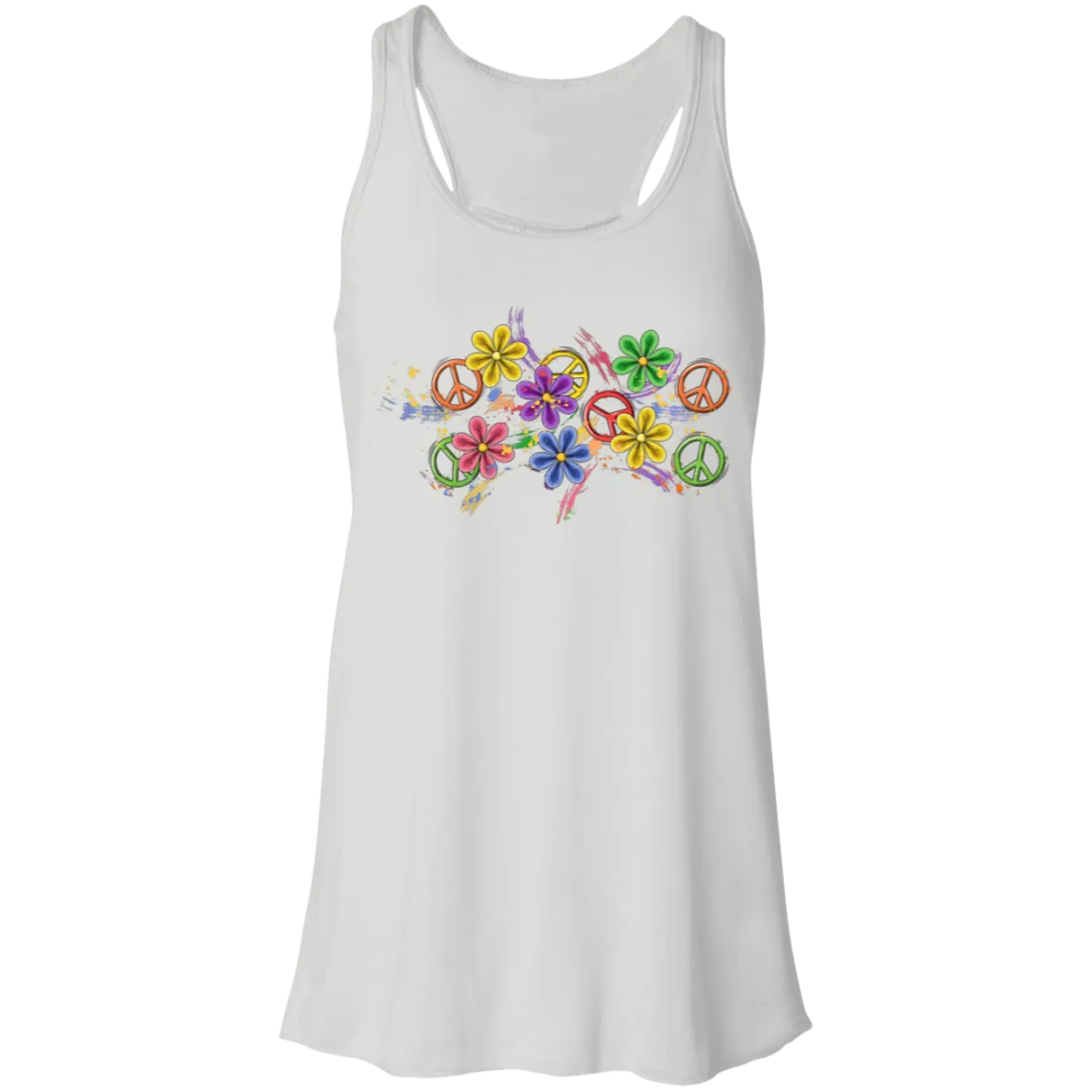 Colorful Daisies Tank