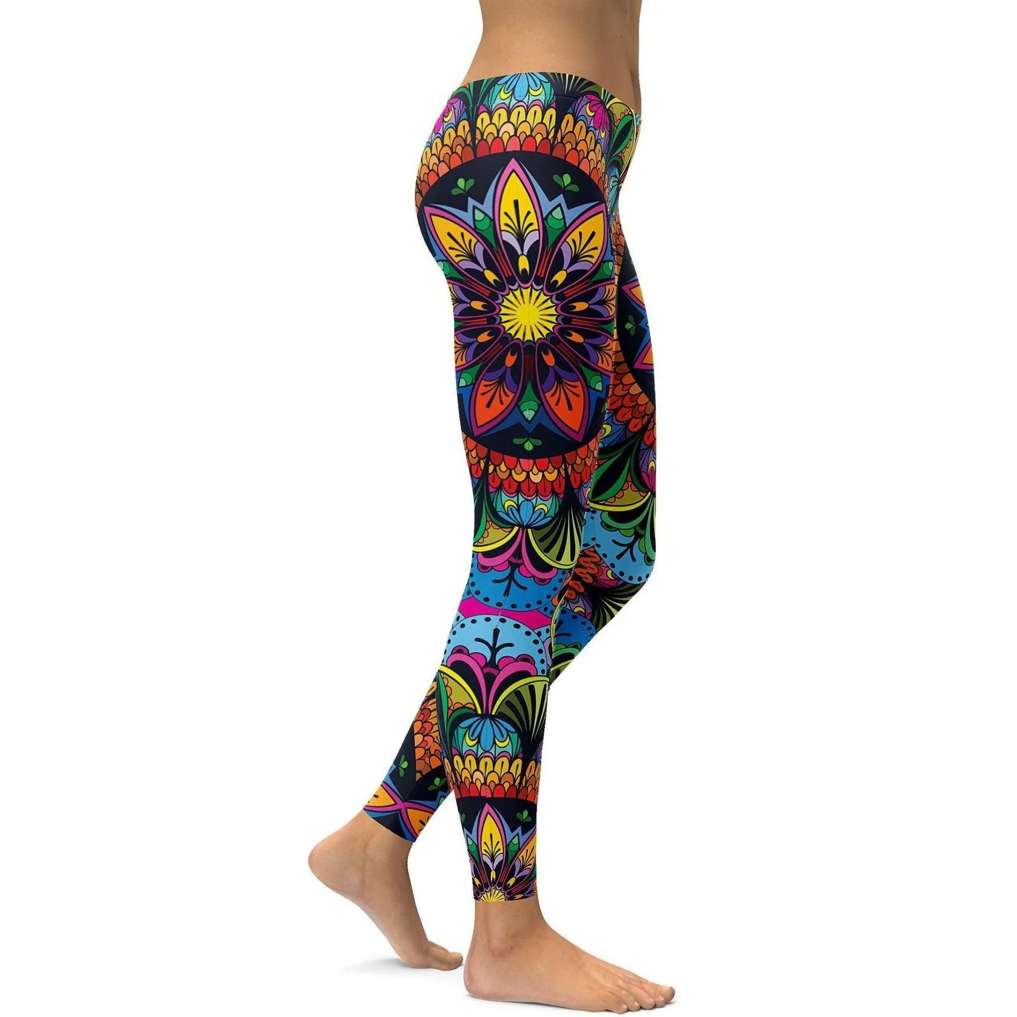 Colorful Mandala Leggings