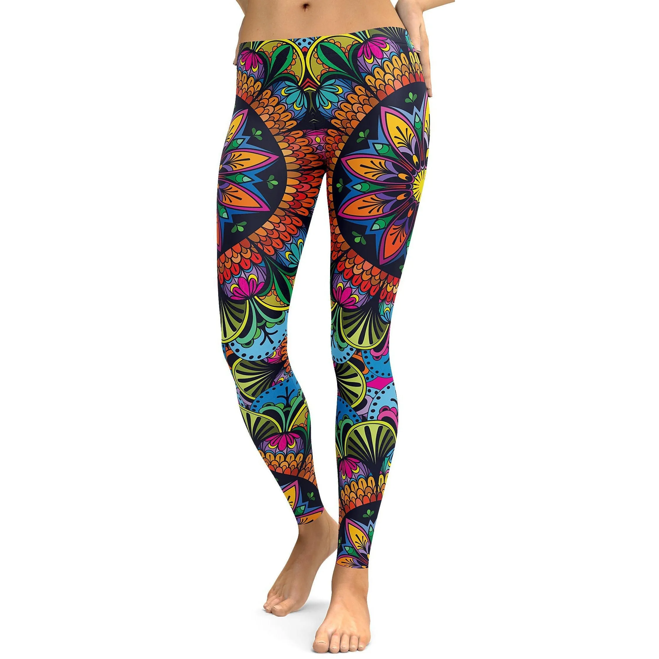 Colorful Mandala Leggings