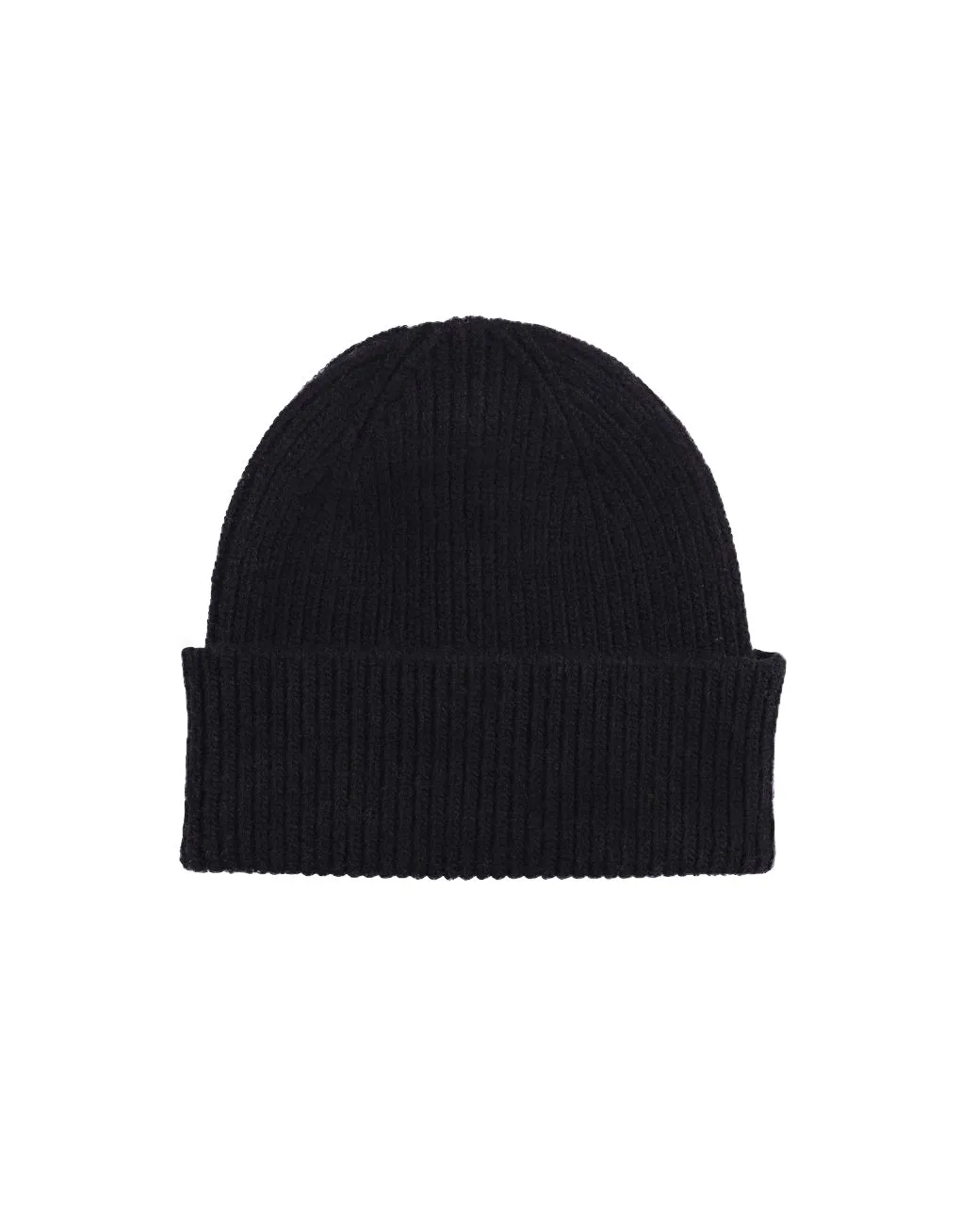 Colorful Standard Merino Wool Beanie deep black