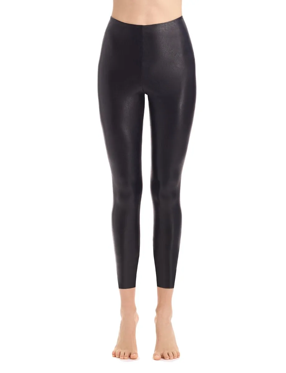 Commando 7/8 Faux Leather Legging in Black