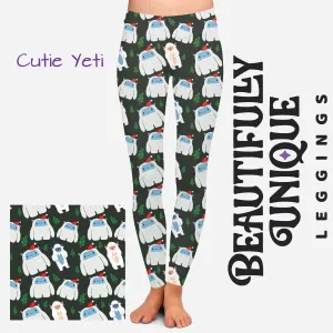 Cutie Yeti - High-quality Handcrafted Vibrant Leggings