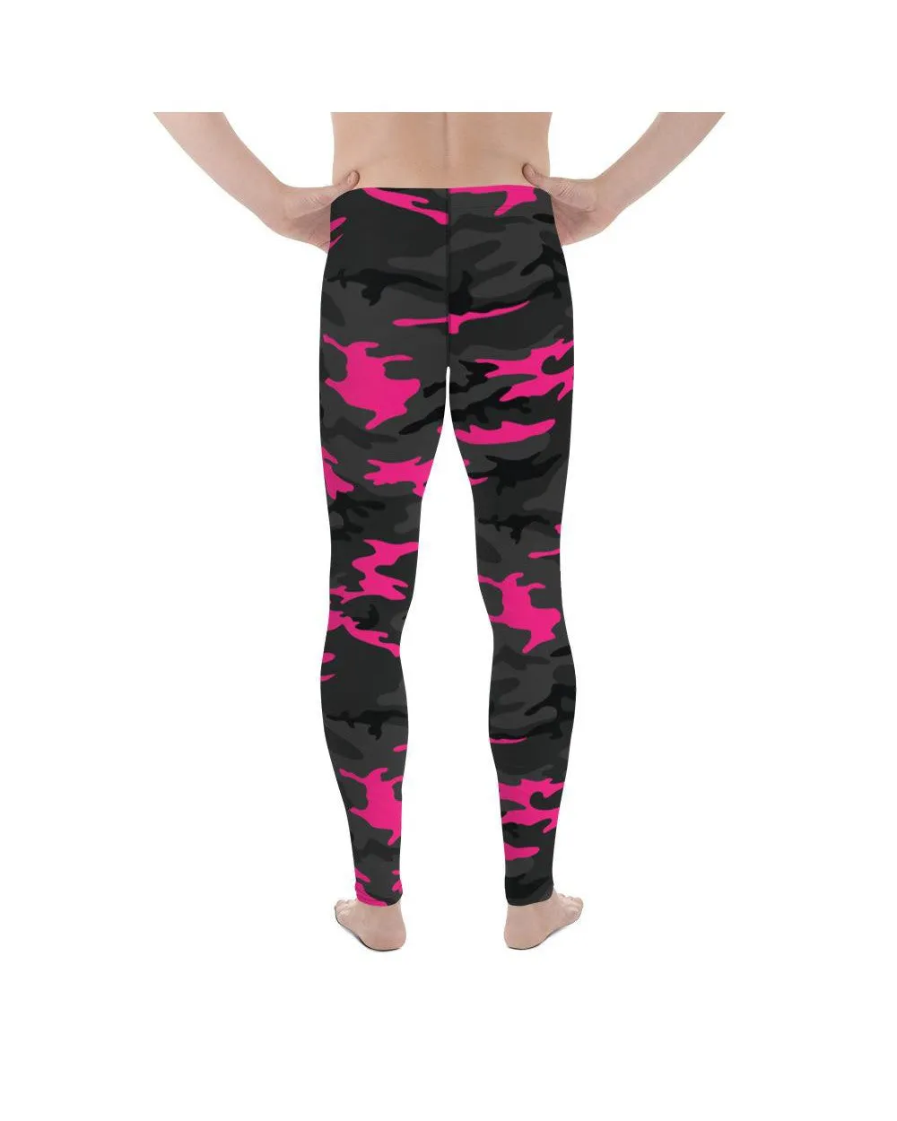 Dark Pink Camo Meggings