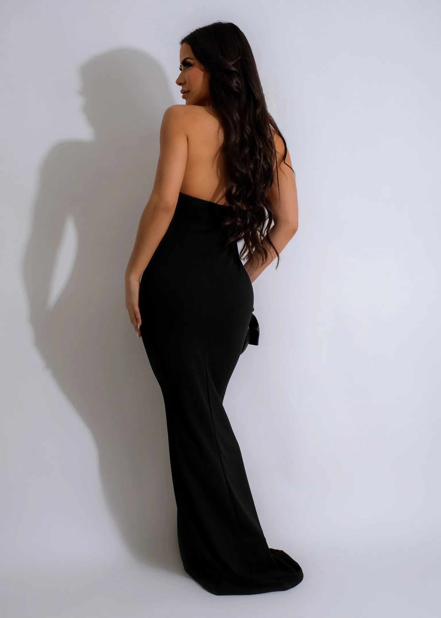 Don't Be Fooled  Maxi Dress Black