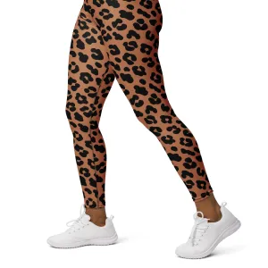 ELEVATED ESSENTIALS, BOOTY BOOSTING HIGH WAISTBAND LEGGING LEOPARD