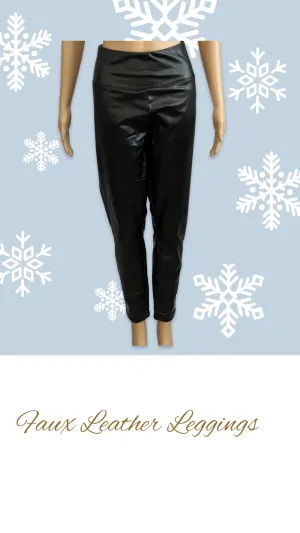 Faux Leather Leggings