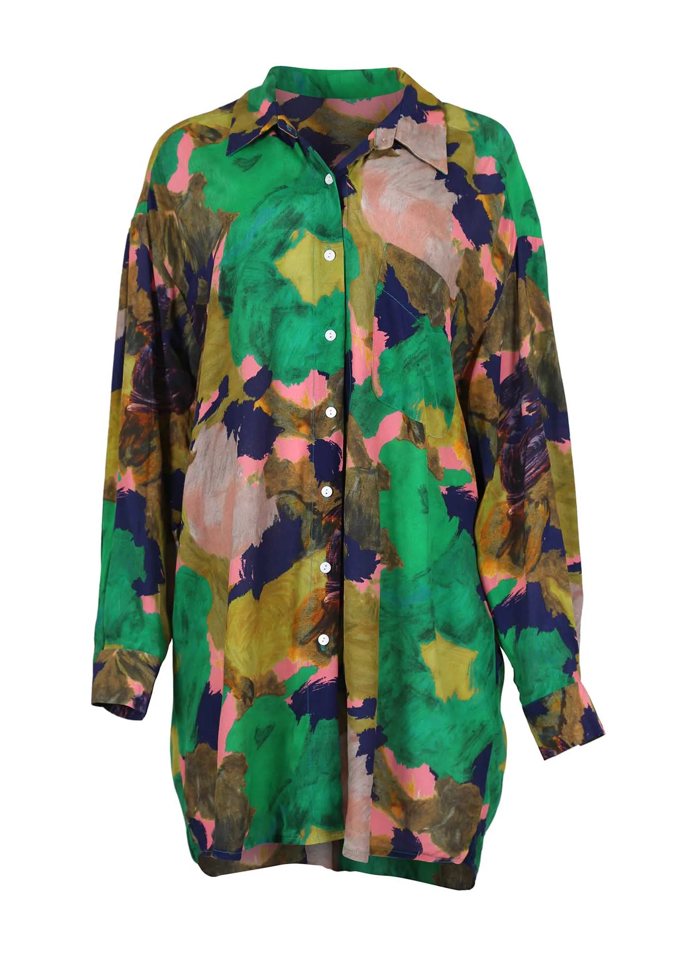 Fiorella LAX Shirt Forest in Viscose