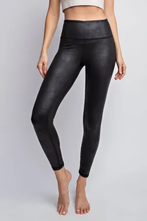 Great Mind Textured Faux Leather Leggings [online exclusive]