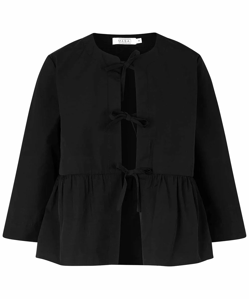 Jessenia Tie Front Jacket