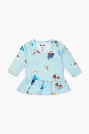 Long Sleeve Peplum Tee_Disney's Frozen