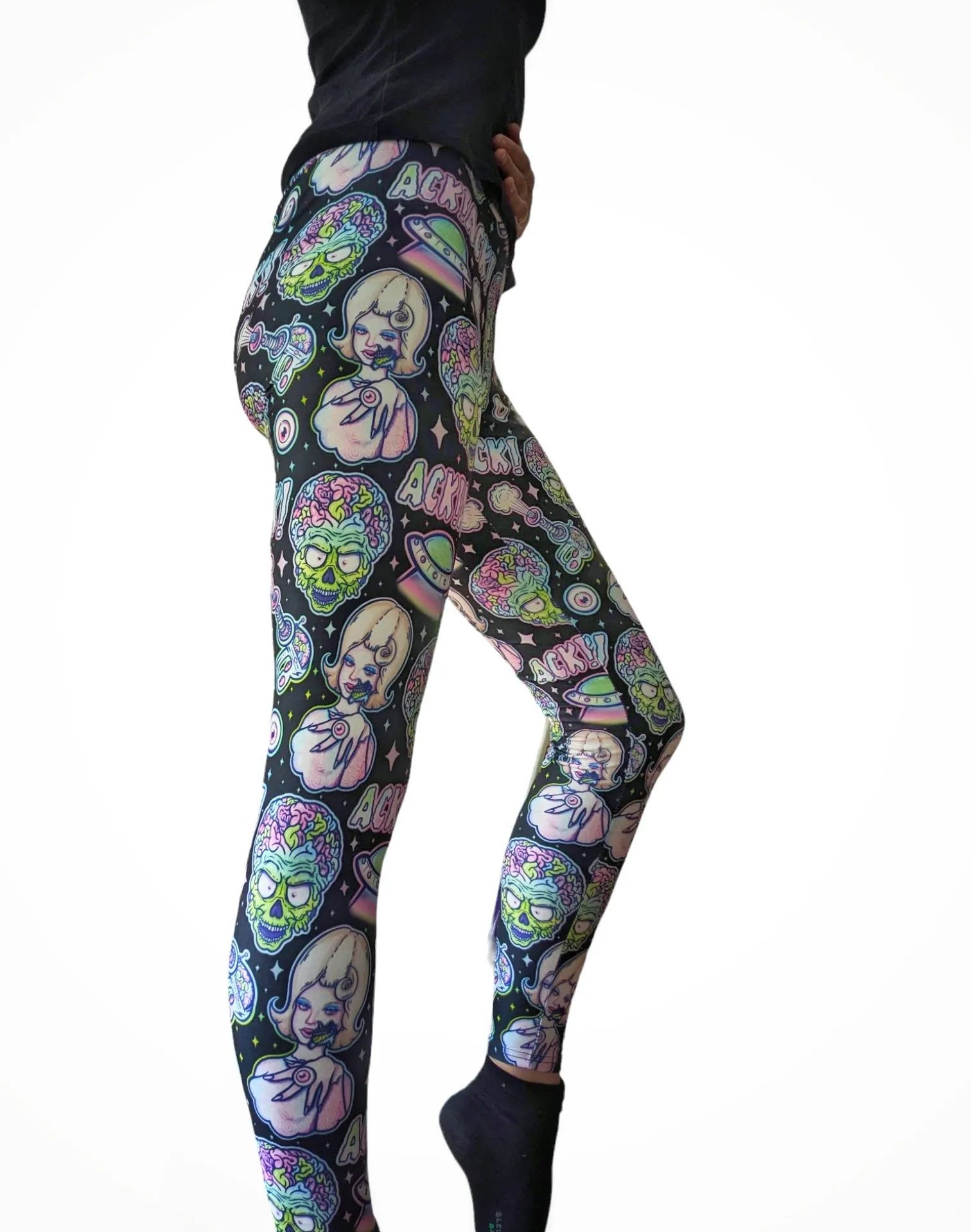 Mars (Semi-Exclusive) - High-quality Handcrafted Vibrant Leggings