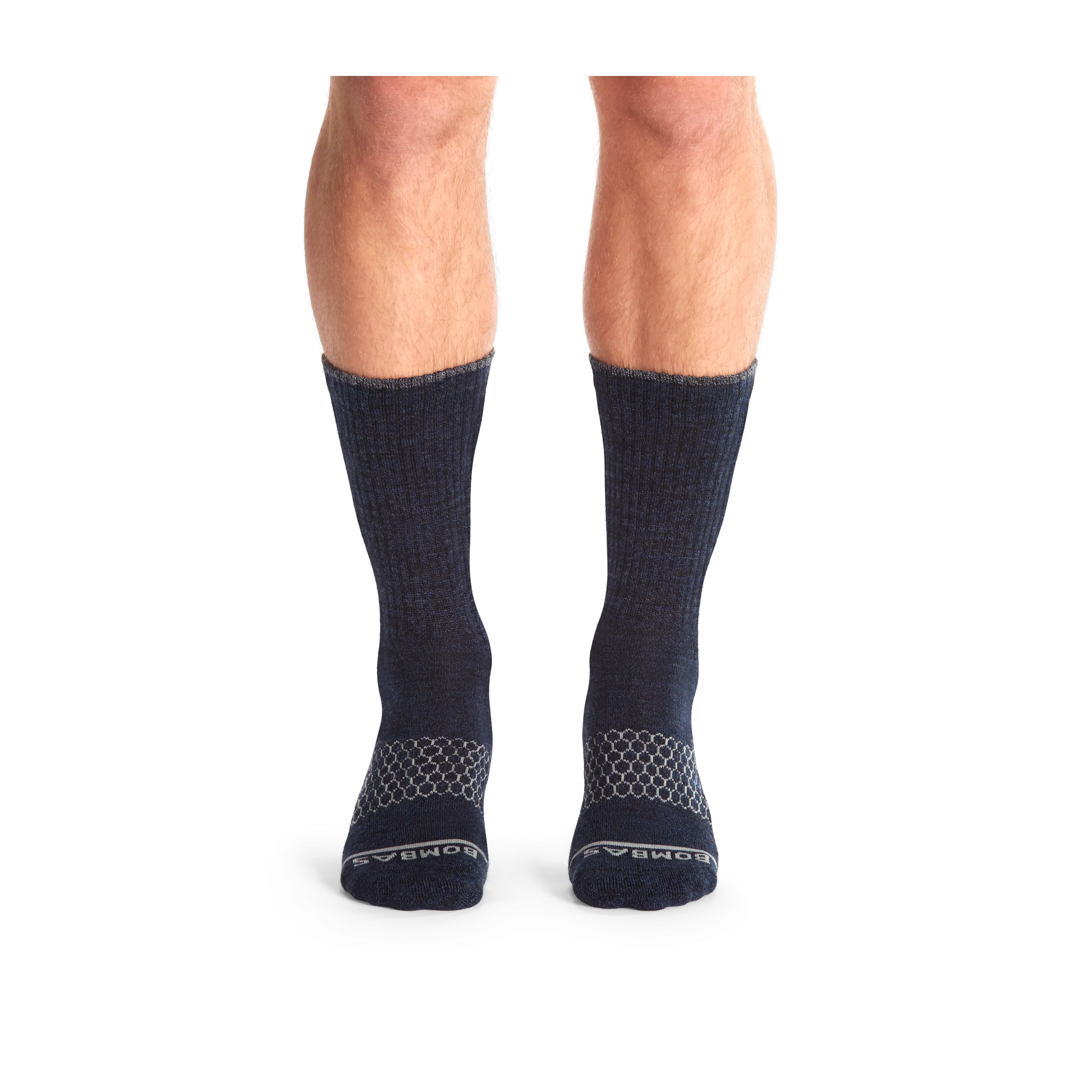 Men's Merino Wool Calf & Quarter Sock 8-Pack