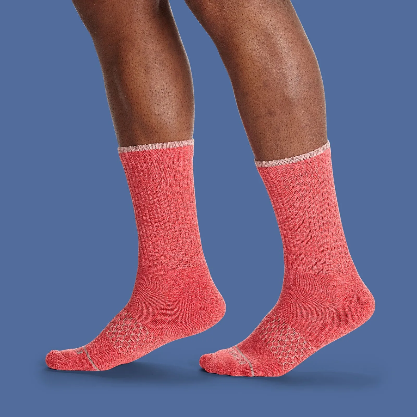 Men's Merino Wool Calf & Quarter Sock 8-Pack