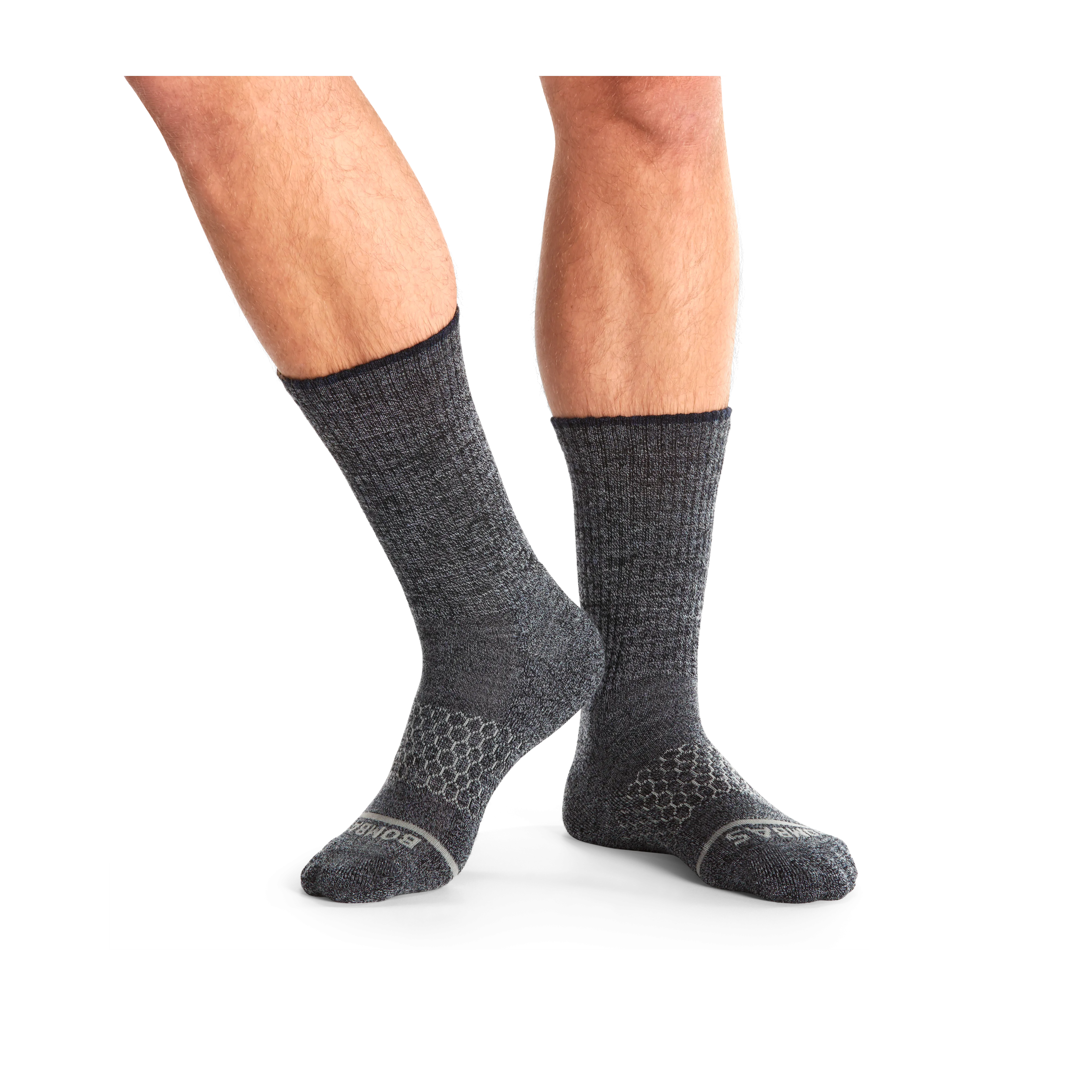 Men's Merino Wool Calf & Quarter Sock 8-Pack