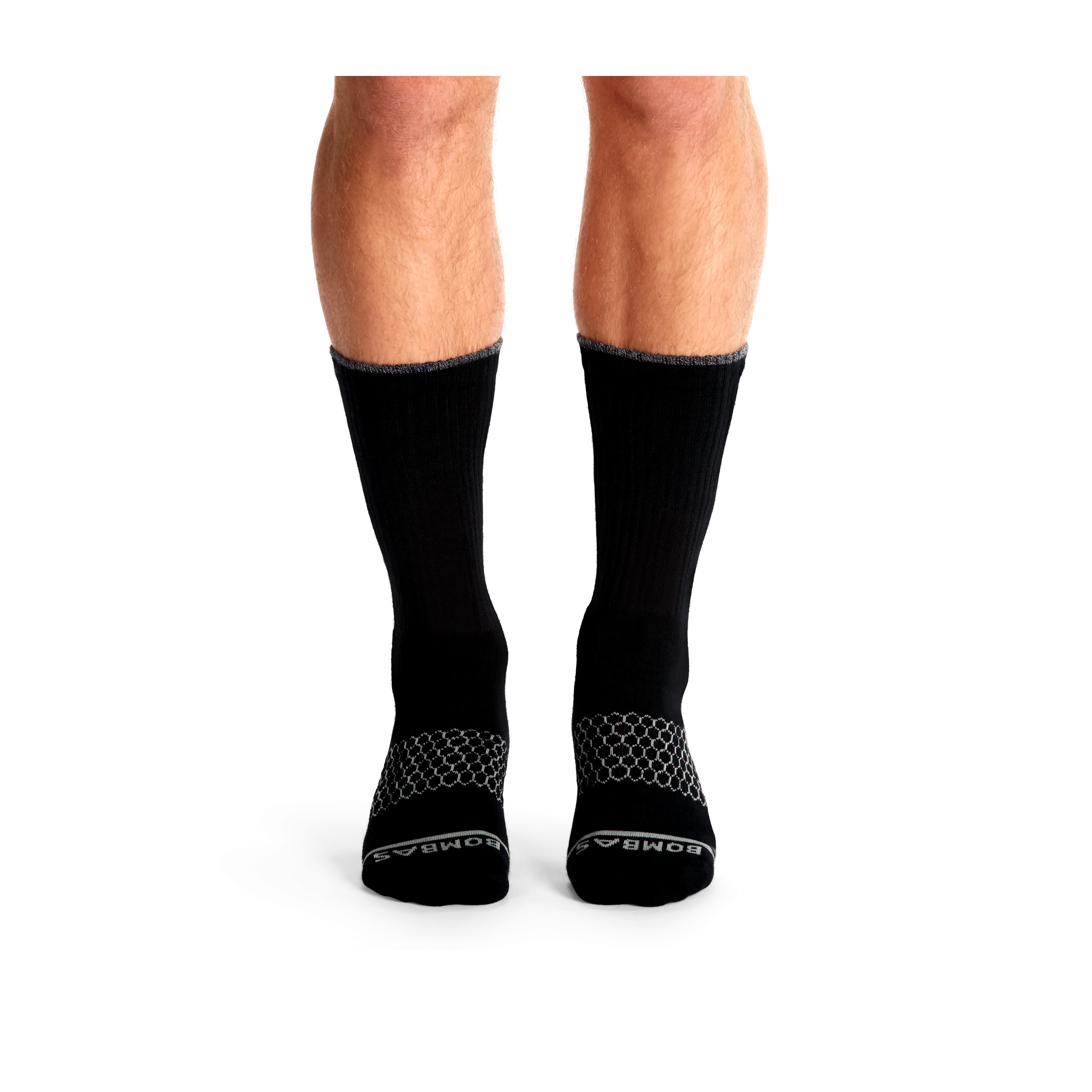 Men's Merino Wool Calf & Quarter Sock 8-Pack