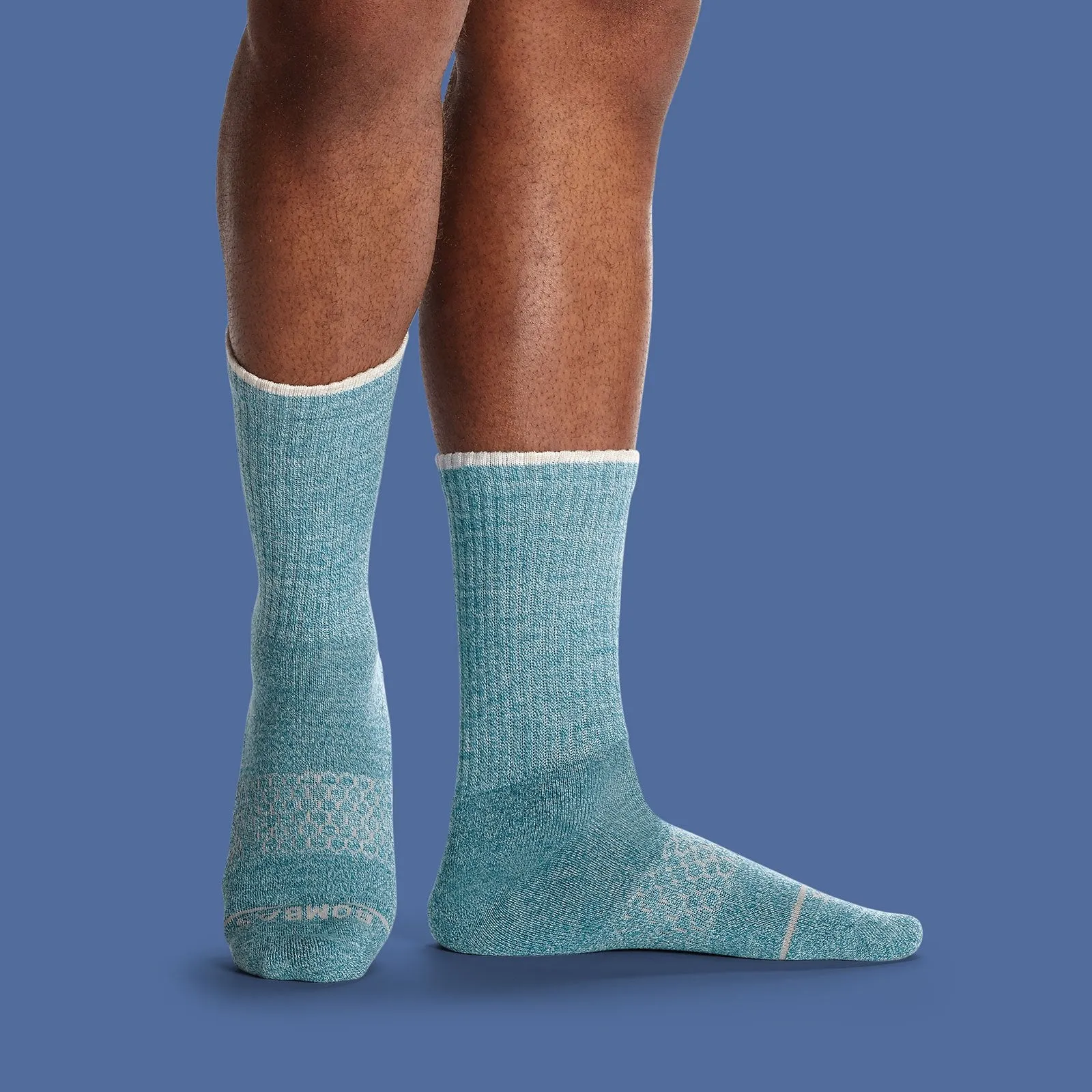 Men's Merino Wool Calf & Quarter Sock 8-Pack