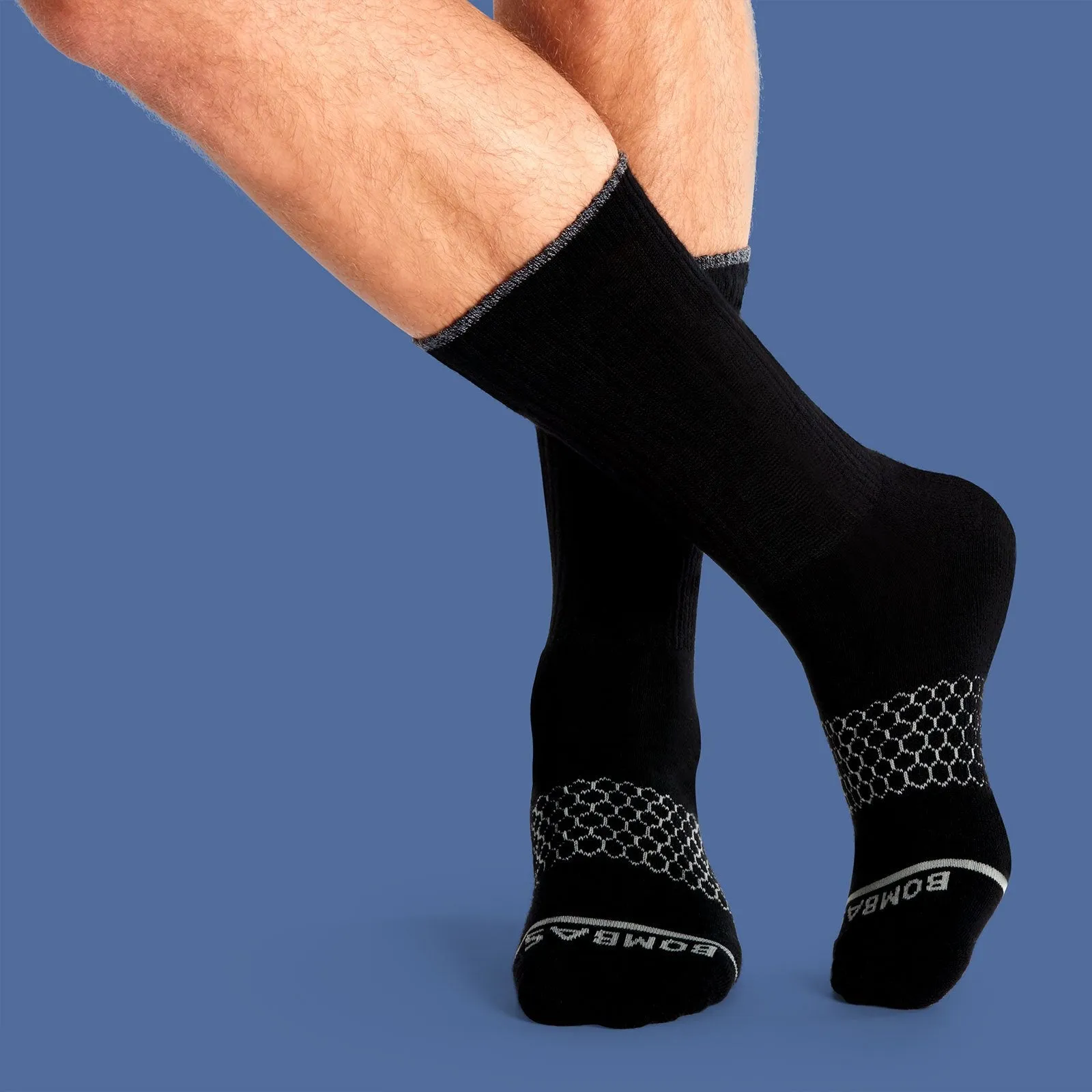 Men's Merino Wool Calf & Quarter Sock 8-Pack