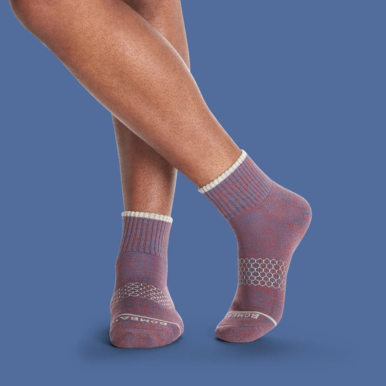 Men's Merino Wool Calf & Quarter Sock 8-Pack