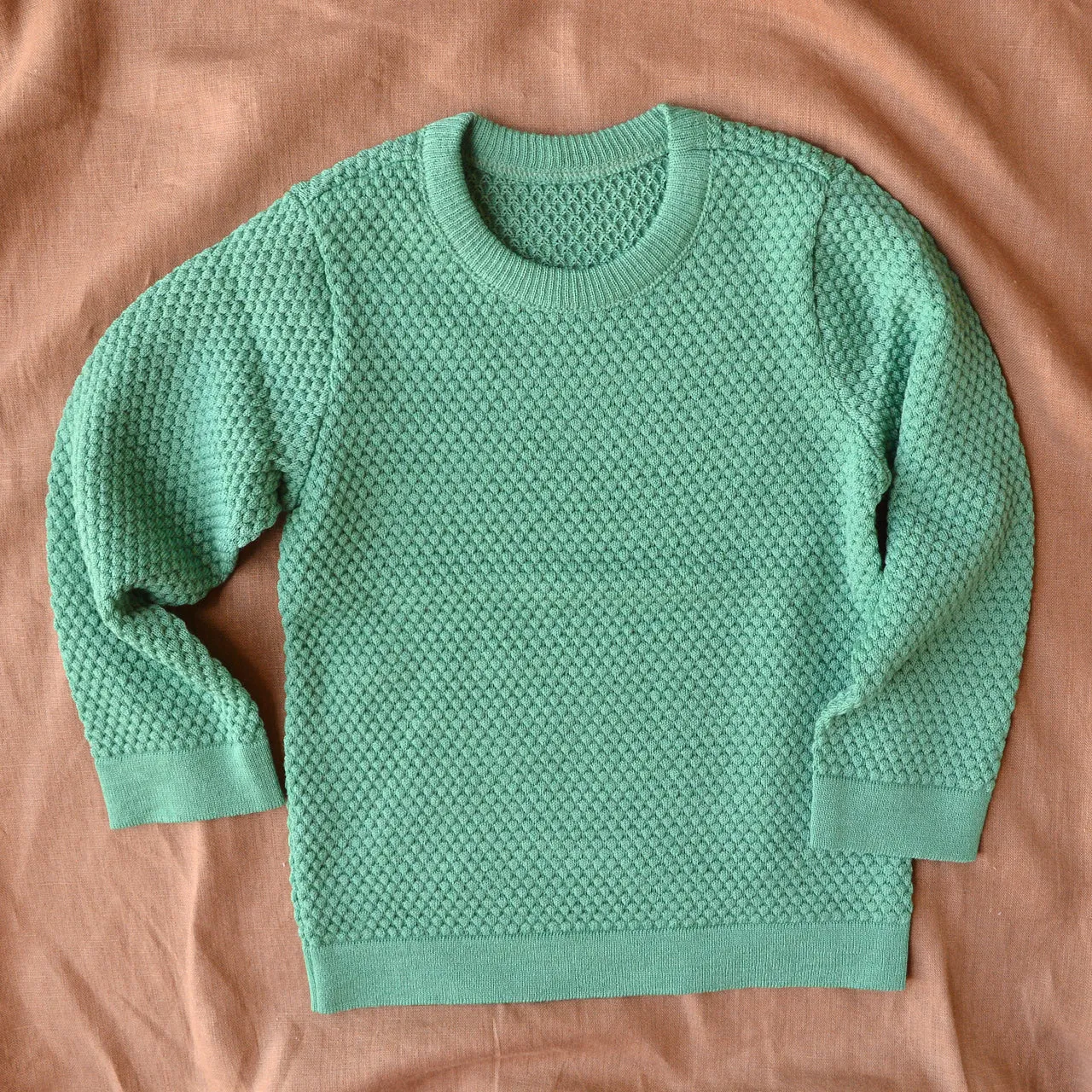 Merino Kids Light Honeycomb Jumper (3-10y)