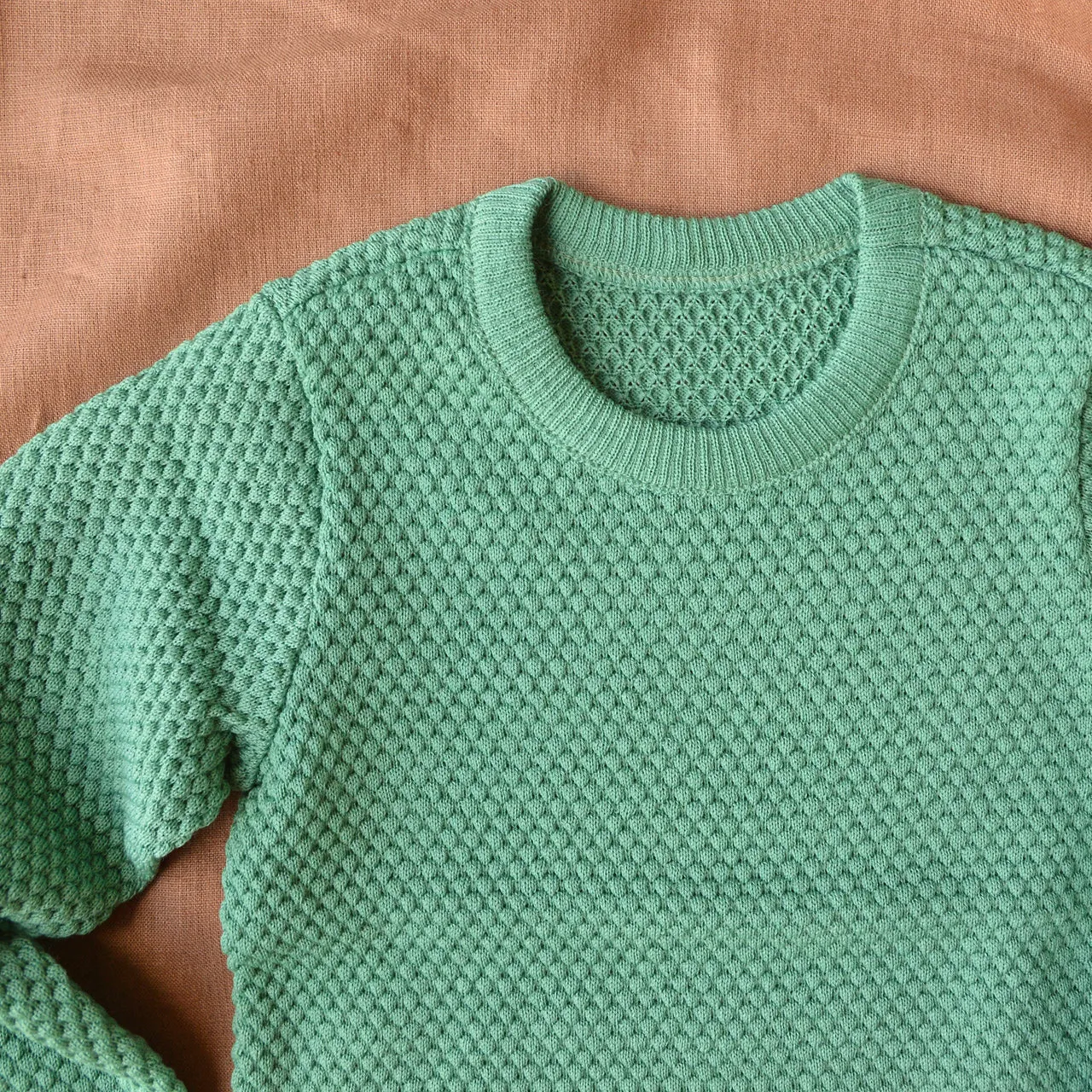 Merino Kids Light Honeycomb Jumper (3-10y)