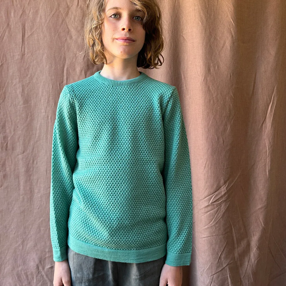 Merino Kids Light Honeycomb Jumper (3-10y)