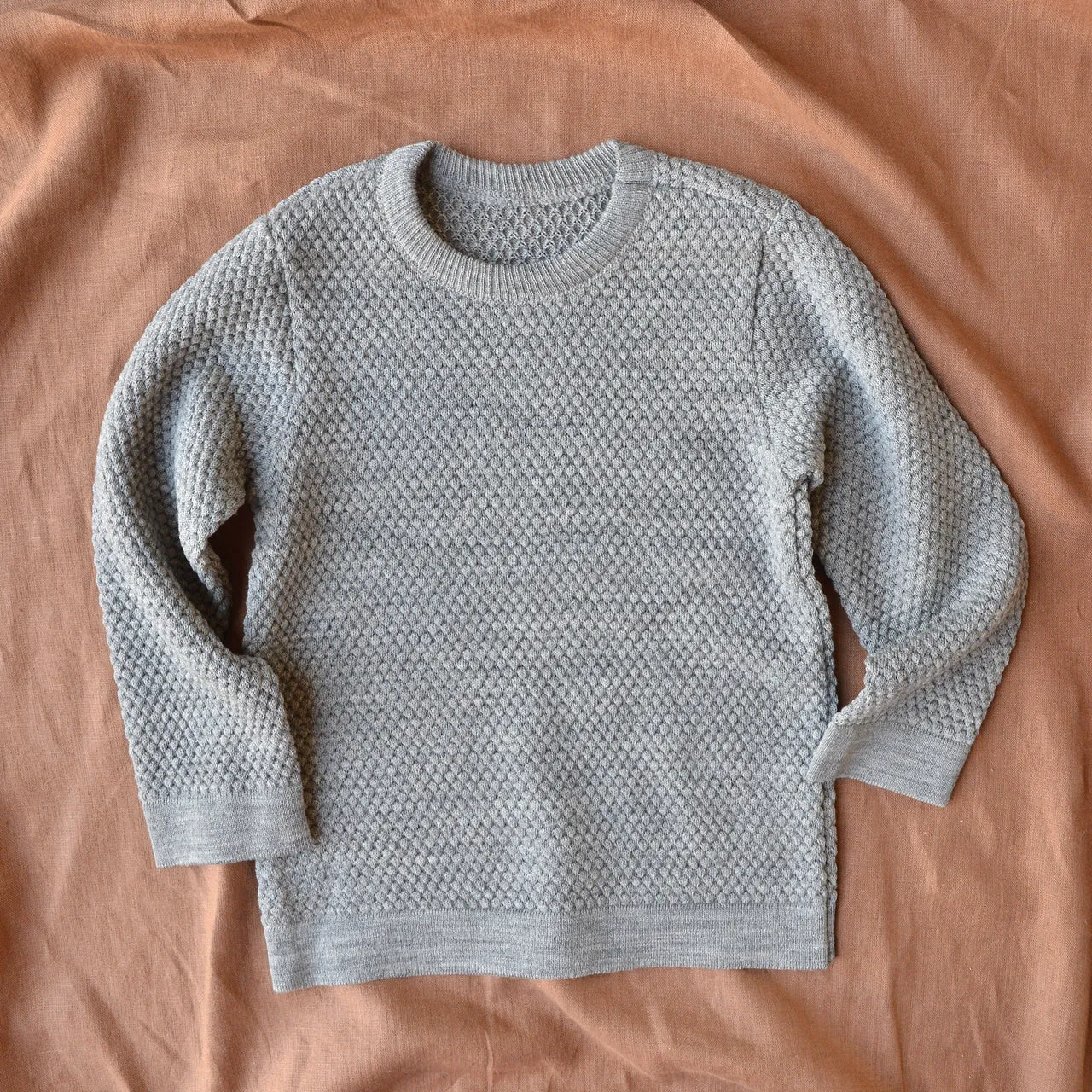 Merino Kids Light Honeycomb Jumper (3-10y)