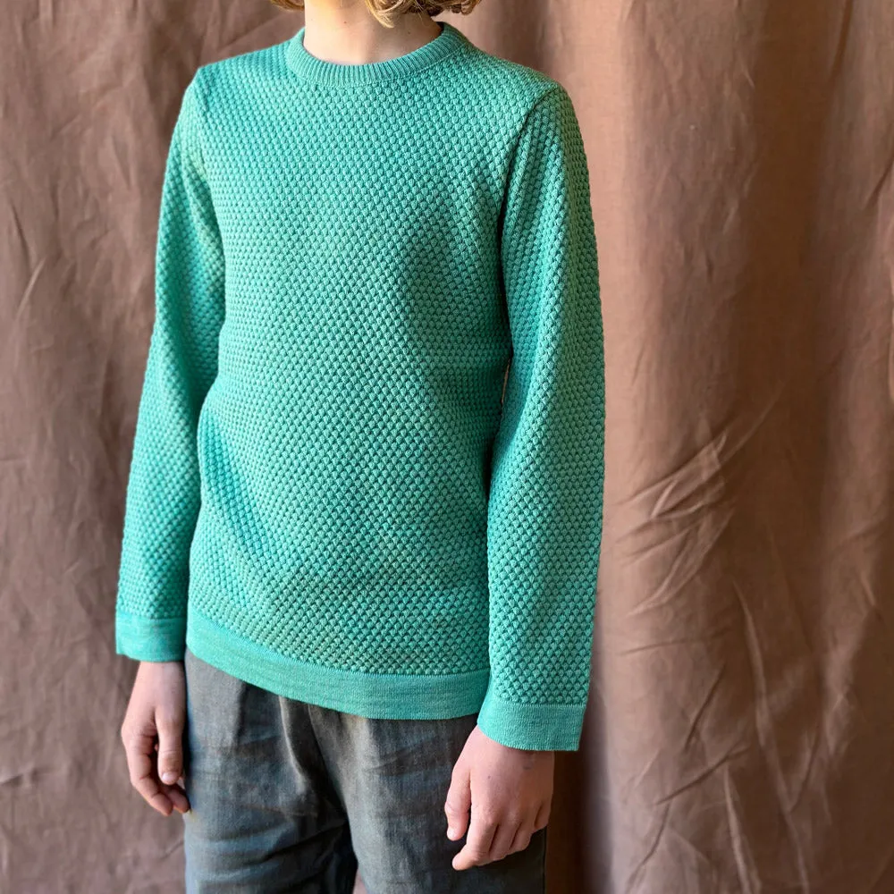 Merino Kids Light Honeycomb Jumper (3-10y)