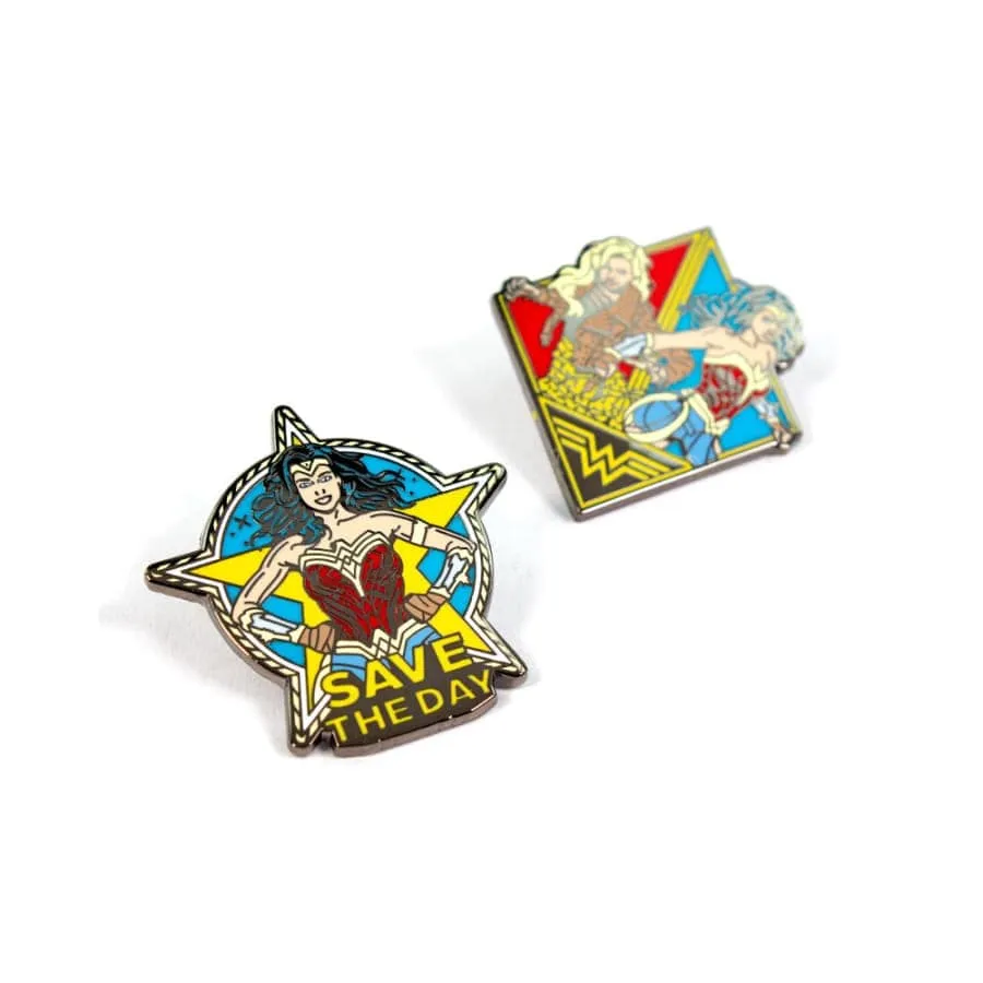 Pin Kings Wonder Woman '84  Enamel Pin Badge Set 1.3 - Save The Day