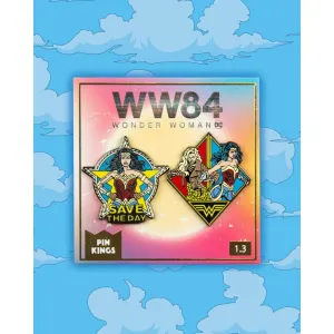 Pin Kings Wonder Woman '84  Enamel Pin Badge Set 1.3 - Save The Day