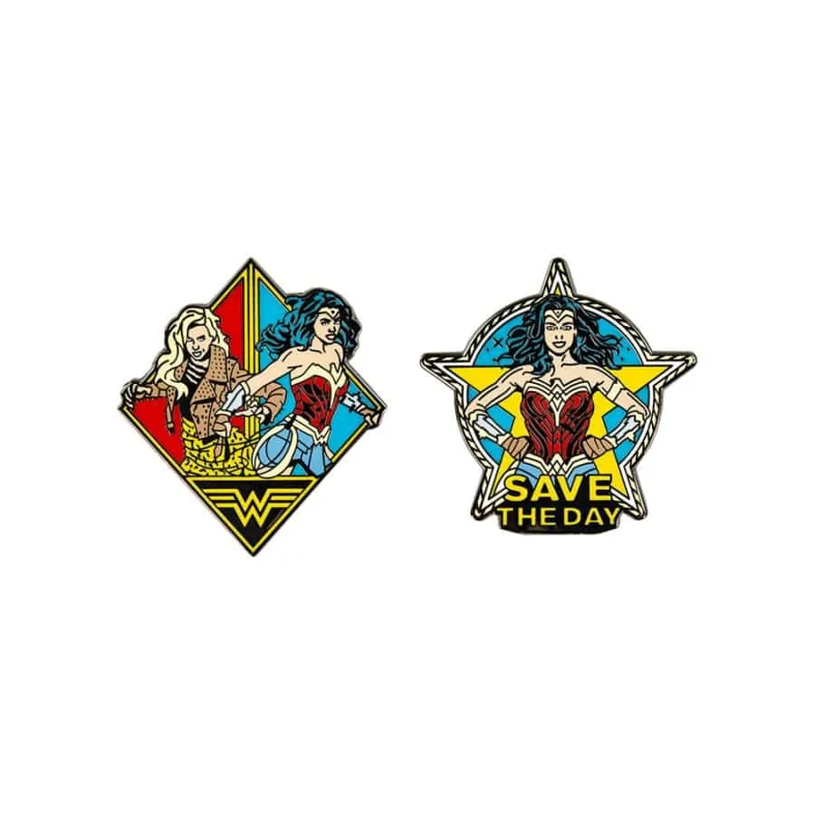 Pin Kings Wonder Woman '84  Enamel Pin Badge Set 1.3 - Save The Day