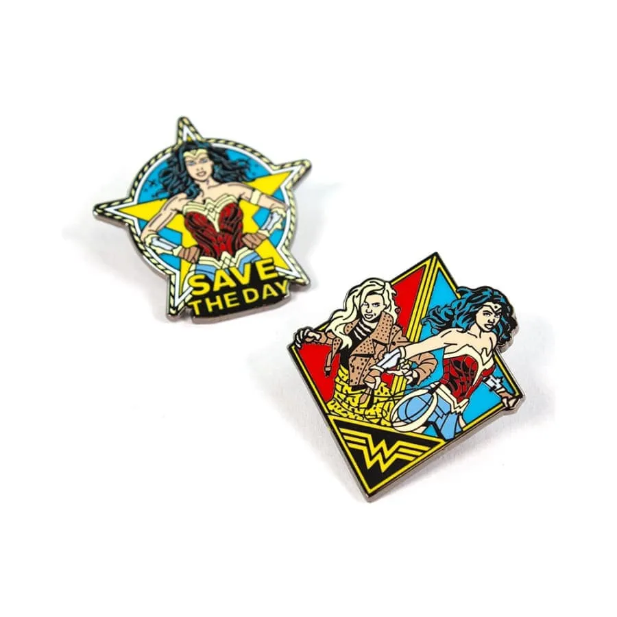 Pin Kings Wonder Woman '84  Enamel Pin Badge Set 1.3 - Save The Day