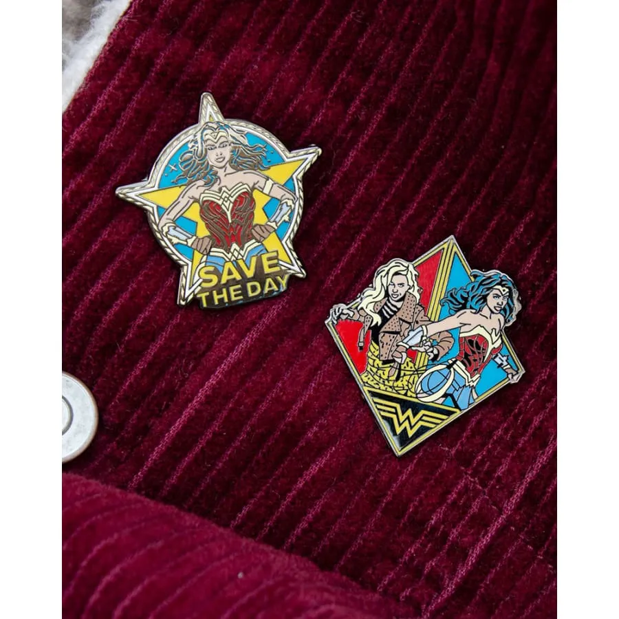 Pin Kings Wonder Woman '84  Enamel Pin Badge Set 1.3 - Save The Day