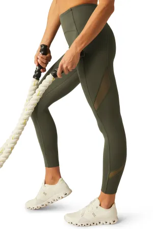 POWERBEYOND BOOTCAMP MIDI LEGGING OLIVE